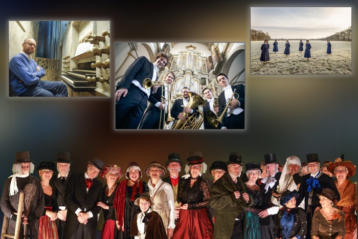 Zusters in Kerstconcert Ootmarsum