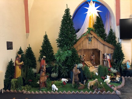 kerstmis vieren bij de Zusters