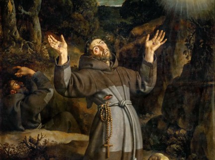 Franciscus en stigmata