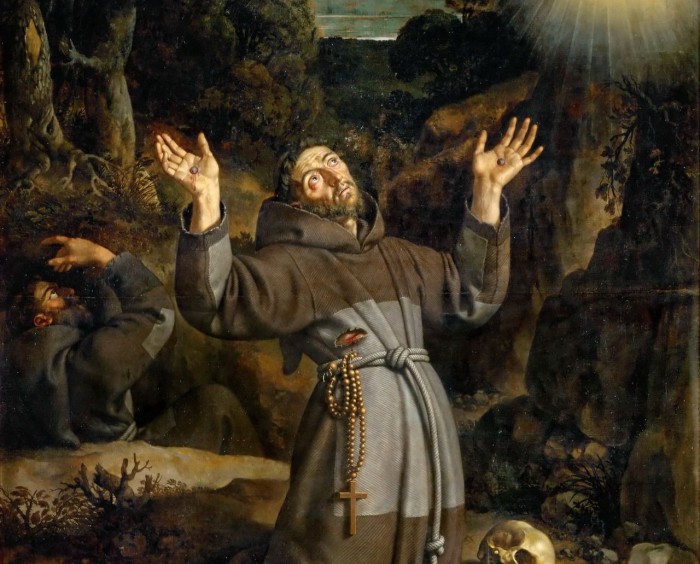 Franciscus en stigmata