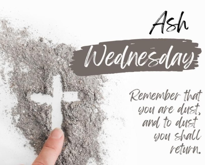 Mens, denk eraan dat je van stof bent  [Aswoensdag]
